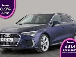 Blue Used 2023 Audi A3 Sportback S-Line Hatchback | £22,442 (Fair price)