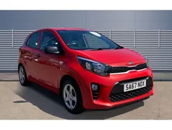 Red Used 2017 Kia Picanto Hatchback | £6,914 (Fair price)