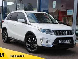 White Used 2018 Suzuki Vitara SZ5 SUV | £13,275 (Fair price)