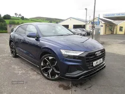Blue Used 2021 Audi Q8 S-Line SUV | £39,995 (Expensive)