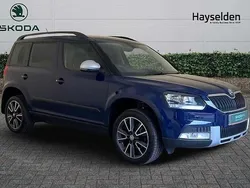 Pacific blue Used 2017 Skoda Yeti SUV | £9,893 (Fair price)