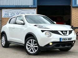 White Used 2014 Nissan Juke Acenta Premium SUV | £4,295 (Fair price)