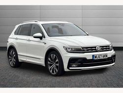 White Used 2017 VW Tiguan R-line SUV | £13,990 (Fair price)