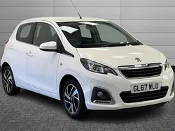 Diamond white Used 2017 Peugeot 108 Allure Hatchback | £9,550 (Fair price)