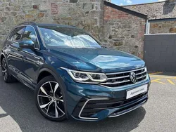 Blue Used 2021 VW Tiguan R-line SUV | £23,095 (Fair price)