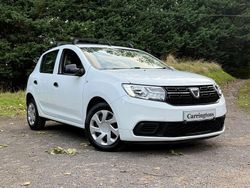 White Used 2018 Dacia Sandero Ambiance Hatchback | £3,295 (Fair price)