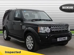 Black Used 2012 Land Rover Discovery 4 HSE SUV | £11,950 (Fair price)
