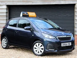 Blue Used 2014 Peugeot 108 Active Hatchback | £4,695 (Fair price)