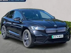 Black Used 2024 Skoda Enyaq iV vRS SUV | £36,990 (Expensive)