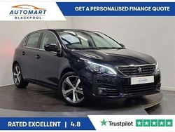 Blue Used 2018 Peugeot 308 Allure Hatchback | £6,995 (Good price)