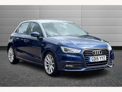 Scuba blue Used 2015 Audi A1 S-Line Hatchback | £9,880 (Fair price)