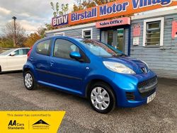 Blue Used 2011 Peugeot 107 Hatchback | £2,795 (Fair price)