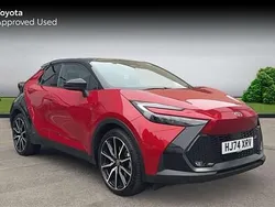 Red/black Used 2024 Toyota C-HR Sport SUV | £32,774