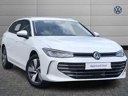 White New 2024 VW Passat Life Estate | £33,990 (Good price)