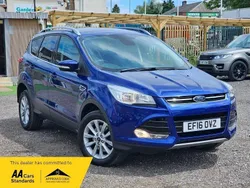 Blue Used 2016 Ford Kuga Titanium SUV | £10,250 (Fair price)