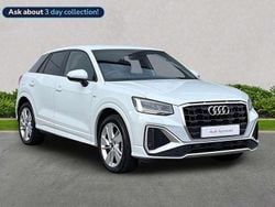 White Used 2024 Audi Q2 S-Line SUV | £25,339 (Fair price)