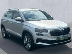 Brilliant silver metallic Used 2025 Skoda Karoq SE L SUV | £25,750 (Good price)