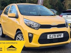 Yellow Used 2021 Kia Picanto Hatchback | £8,995 (Good price)