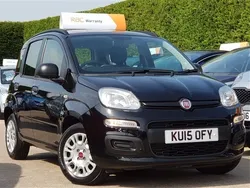 Black Used 2015 Fiat Panda Easy Hatchback | £5,495 (Fair price)