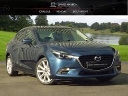 Blue Used 2017 Mazda 3 Inclusive Sedan | £11,295 (A bit pricey)