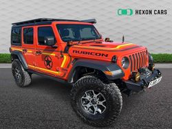 Orange Used 2018 Jeep Wrangler Rubicon SUV | £36,995