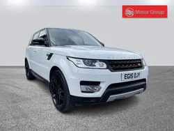 White Used 2015 Land Rover Range Rover Sport HSE SUV | £13,490 (Good price)