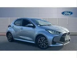 Silver Used 2022 Toyota Yaris Hybrid Design Hatchback | £17,420 (Fair price)