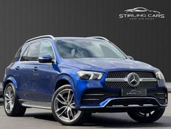 Blue Used 2021 Mercedes GLE350 AMG line SUV | £36,489 (Fair price)