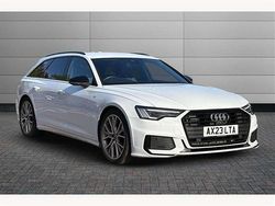 White Used 2023 Audi A6 Black Edition Estate | £33,500 (Fair price)