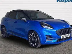Blue Used 2021 Ford Puma Gen-E ST-Line X SUV | £14,745 (Fair price)