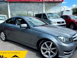 Silver Used 2014 Mercedes C250 AMG Coupe | £11,499 (Good price)