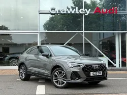 Grey Used 2023 Audi Q3 Sportback Black Edition SUV | £33,390 (Fair price)
