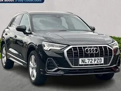 Black Used 2022 Audi Q3 S-Line SUV | £29,576 (Fair price)