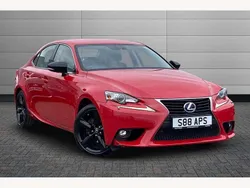 Red Used 2015 Lexus IS300h Sport Line Sedan | £13,999 (Fair price)