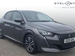 Grey Used 2021 Peugeot 208 Allure Premium Hatchback | £12,220 (Fair price)