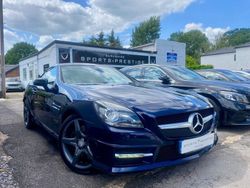 Blue Used 2013 Mercedes SLK250 AMG Cabriolet | £6,990 (Fair price)