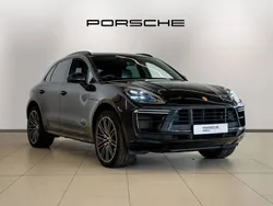 Jet black metallic Used 2019 Porsche Macan Turbo SUV | £51,490 (Expensive)