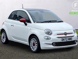 White Used 2022 Fiat 500 Red Hatchback | £10,399 (Fair price)