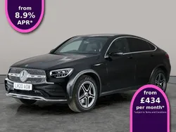 Black Used 2020 Mercedes GLC220 AMG line Coupe | £27,717 (Fair price)