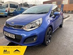 Blue Used 2012 Kia Rio Hatchback | £2,495