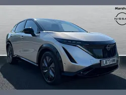 Silver Used 2023 Nissan Ariya Evolve SUV | £33,539 (Fair price)