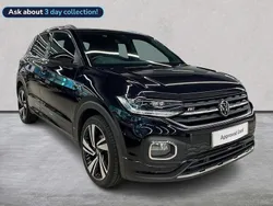 Black Used 2022 VW T-Cross R-line SUV | £20,979 (Fair price)