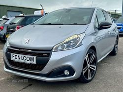 Silver Used 2017 Peugeot 208 GT-line Hatchback | £6,200 (Fair price)