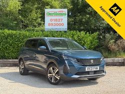 Blue Used 2021 Peugeot 5008 Allure Premium MPV | £17,399 (Fair price)