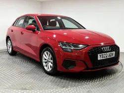 Red Used 2022 Audi A3 Sportback Comfort Hatchback | £15,995 (Fair price)