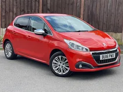 Orange Used 2016 Peugeot 208 Allure Hatchback | £4,695 (Fair price)