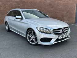 Silver Used 2017 Mercedes C220 AMG line Estate | £8,995 (Super price)