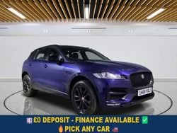 Blue Used 2018 Jaguar F-Pace R-Sport SUV | £16,249 (Good price)