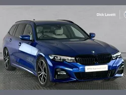 Blue Used 2021 BMW 320e M Sport Estate | £30,500