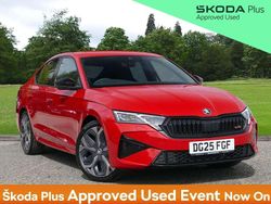 Red New 2025 Skoda Octavia vRS Hatchback | £31,995 (Fair price)
